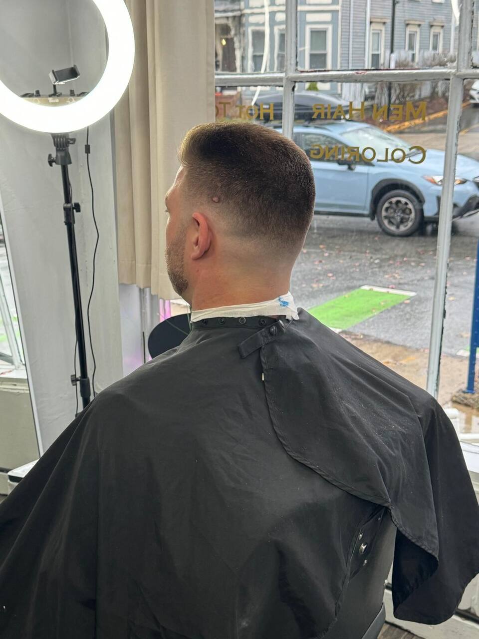 Flat-top with skin fade