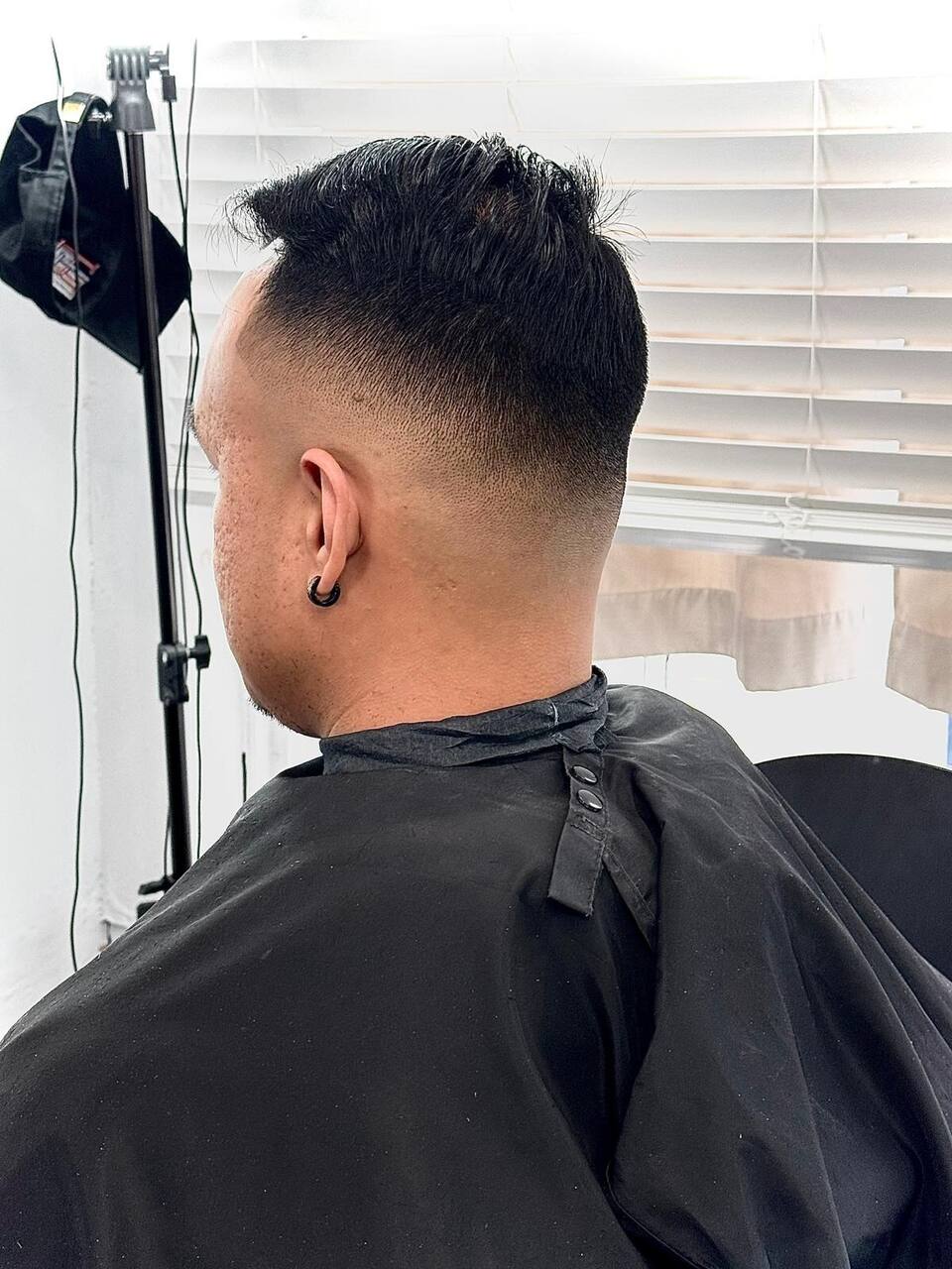 Mohawk with skin fade