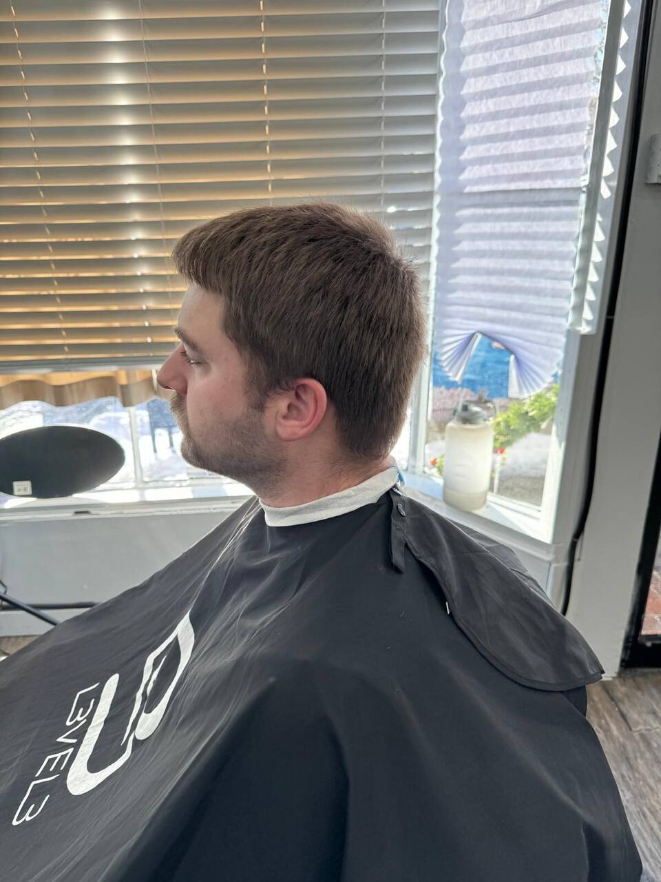 Textured top with clean taper